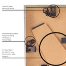 Decorebay Home 6x4 Aluminum Picture Photo Frame (Silver)