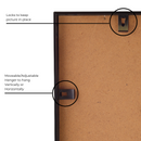 Decorebay Home 11x14 Aluminum Picture Photo Frame (Black)