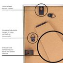 Decorebay Home 7x5 Aluminum Picture Photo Frame (Silver)