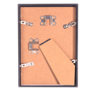 Decorebay Home 7x5 Inch Flat Aluminum Picture Photo Frame (Black)