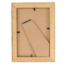 Decorebay Home 6x4 Solid Wood Picture Photo Frame (Brown)