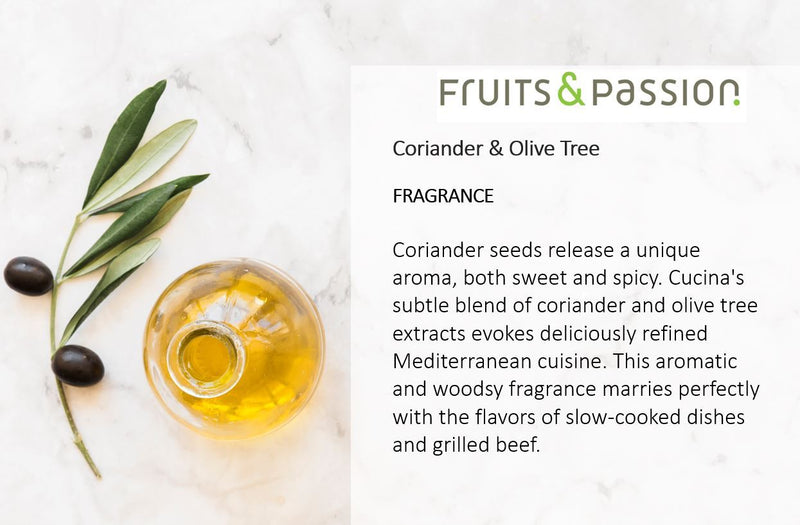 Fruits & Passion Cucina Decorative Diffuser Fragrance - Features
