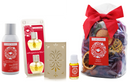 Claire Burke Apple Jack & Peel Holiday Gift Set (Potpourri, Home Fragrance Spray and Oil, Warmer Refill and Unit)
