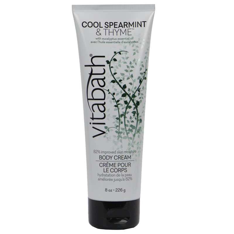 Cool Spearmint & Thyme Body Cream 8 oz