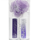 Vitabath Orchid Intrigue Everyday Gift Set - Moisturising Bath Gelle, Lotion & Pouf
