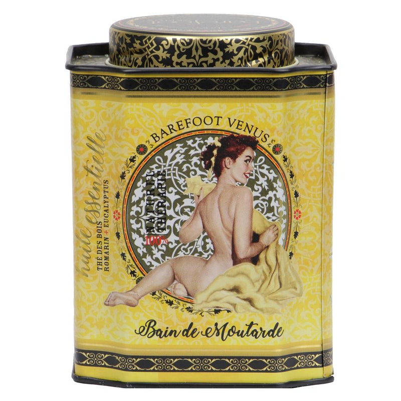 Barefoot Venus Therapeutic  Mustard Bath 6-pc Gift Set- moisture giving Olive oil 