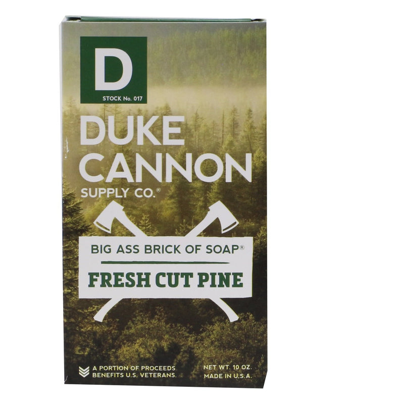 Duke Cannon Big Brick Mens Fresh Cut Pine Soap, 10 Ounces