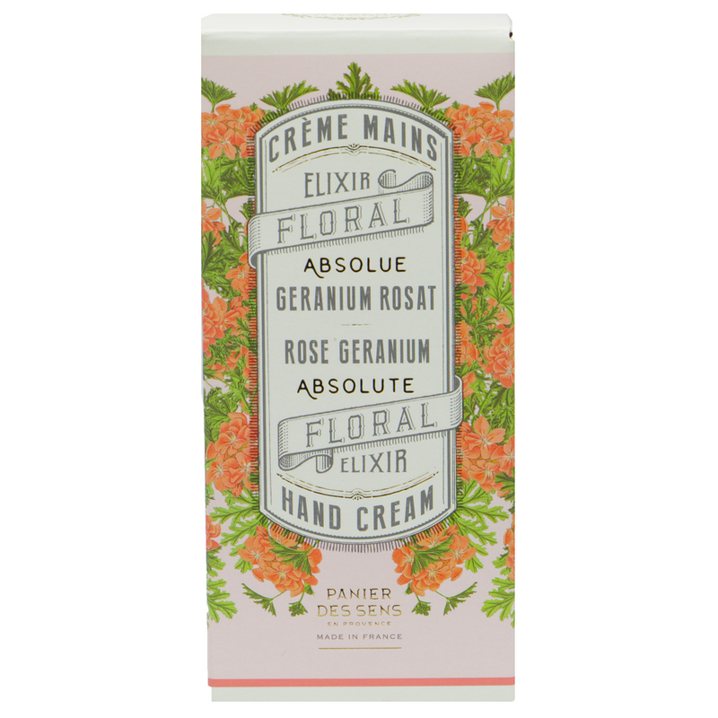 Panier Des Sens Rose Geranium Hand Cream-Front View