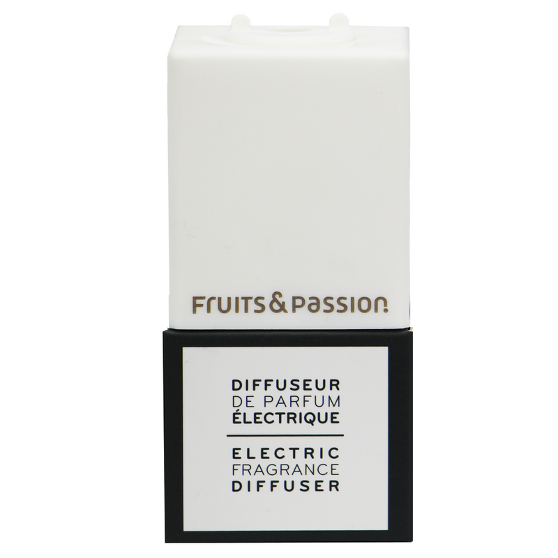 Fruits & Passion Orange Cantaloup Fragrance Diffuser Refill  25 ml & White Plug Set-Back Description