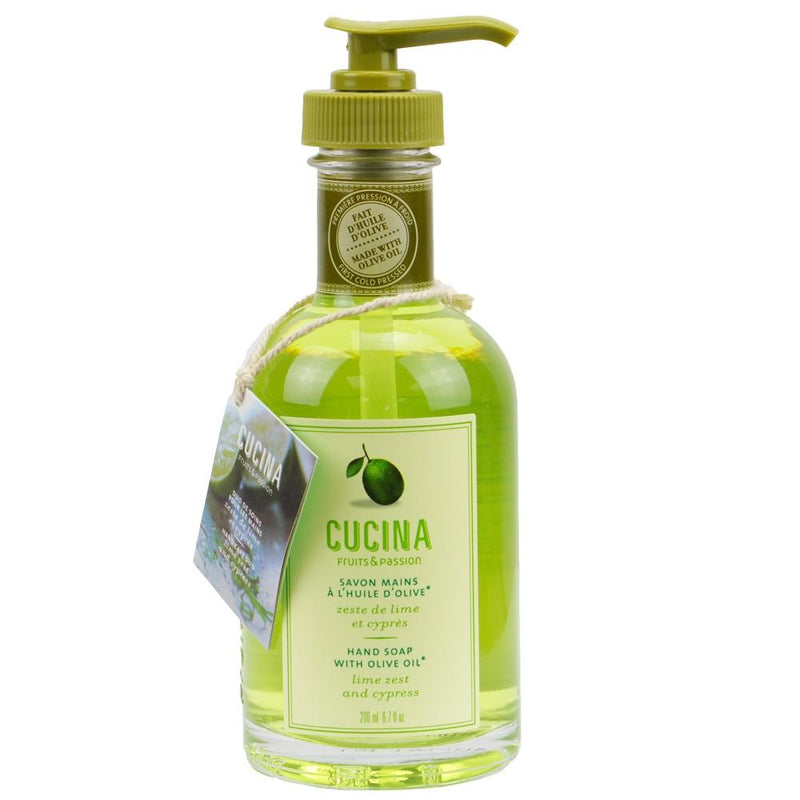 Fruits & Passion Cucina Lime Zest and Cypress  Hand Soap