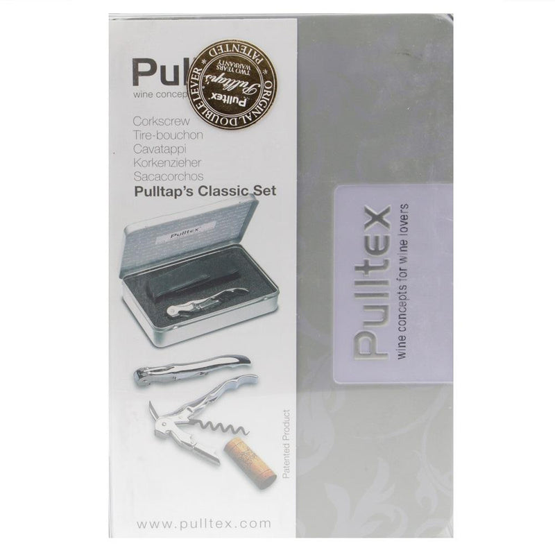 Pulltex Pulltap's Classic Silver Corkscrew Package