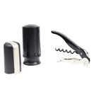 Pulltex Corkscrew, Wine Save and Champane Opener - Black