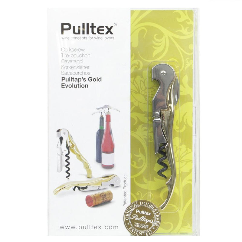Pulltex Pulltap's Classic Gold Corkscrew-Front View
