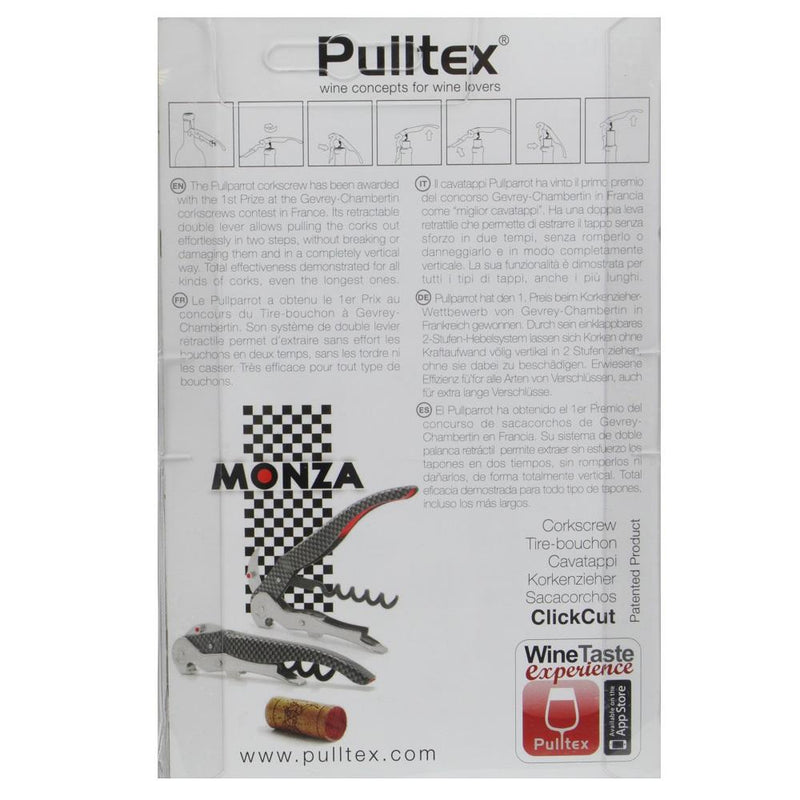 Pulltex ClickCut Monza Corkscrew - Instructions