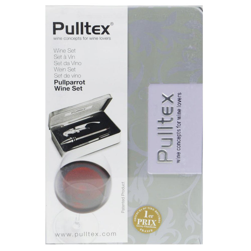 Pulltex Pullparrot Wine Corkscrew Package