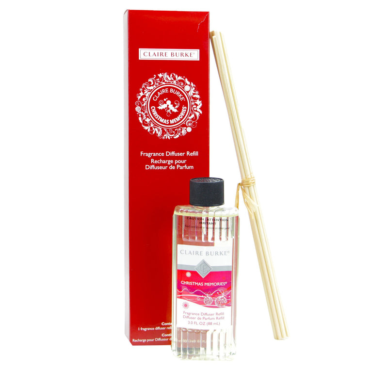Claire Burke Christmas Memories Fragrance Diffuser Oil and Reeds