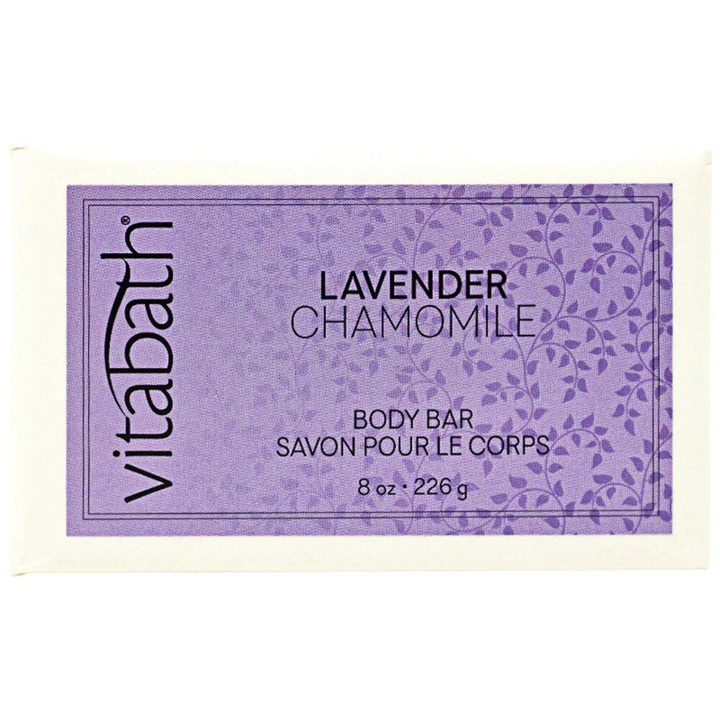 Vitabath Lavender Chamomile Bar Soap - 2 Pack-Front  Description