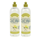 Cucina Sea Salt and Amalfi Lemon Concentrated Dish Detergent Pack of 2