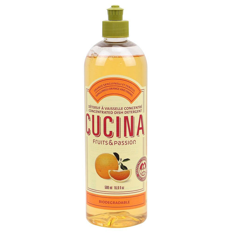 Fruits and Passion Cucina Sanguinelli Orange and Fennel Dish Detergent Refill - Instructions