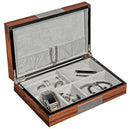 Decorebay Cufflink Case & Ring Storage Organizer for Men - with Jewelry