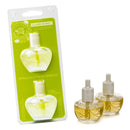 Claire Burke Sparkling Citron Verbena Electric Fragrance Warmer Refill 6-Pack-Open View