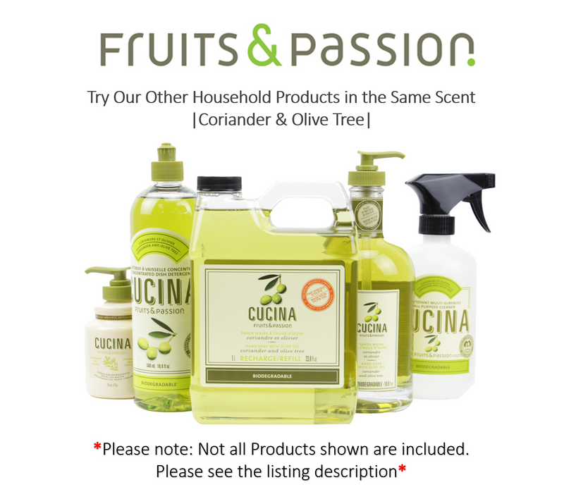 Cucina Coriander and Olive Tree All Purpose Cleaner 500 Milliliters-Different Products