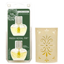 Claire Burke Fresh Royal Fir Electric Fragrance Warmer Unit & Refill Bundle