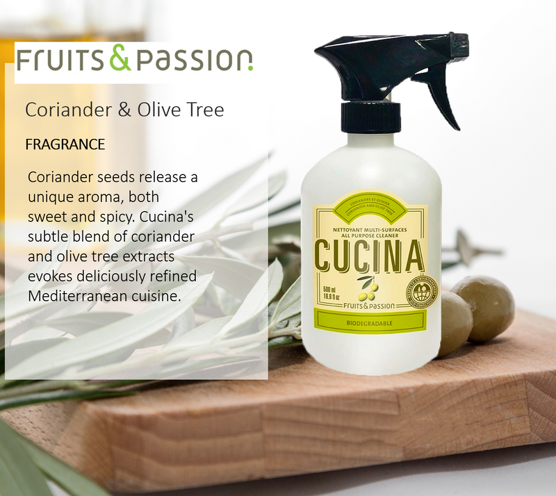 Cucina Coriander and Olive Tree Fragrance