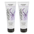 Vitabath Coconut Noir Body Cream 8 Ounces  - 2 Pack