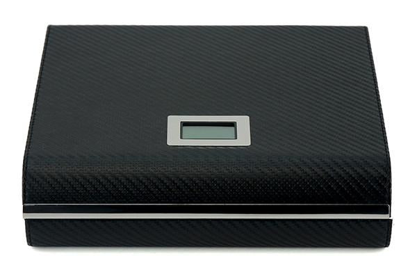 Decorebay Personalized Groomsman Cigar Case, Best Man Gift Box - Black