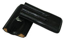 Decorebay Personalized Leather Smoking Case with cutter - 2 Black Cases