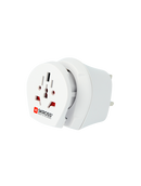 World to UK Combo Travel Adapter Side View
