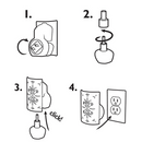 Applejack & Peel Electric Fragrance Warmer Unit & Refill Bundle-Instructions