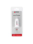 Dual USB Car Charger Side View