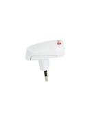 Skross Euro Dual Port USB White Travel Charger Side View 