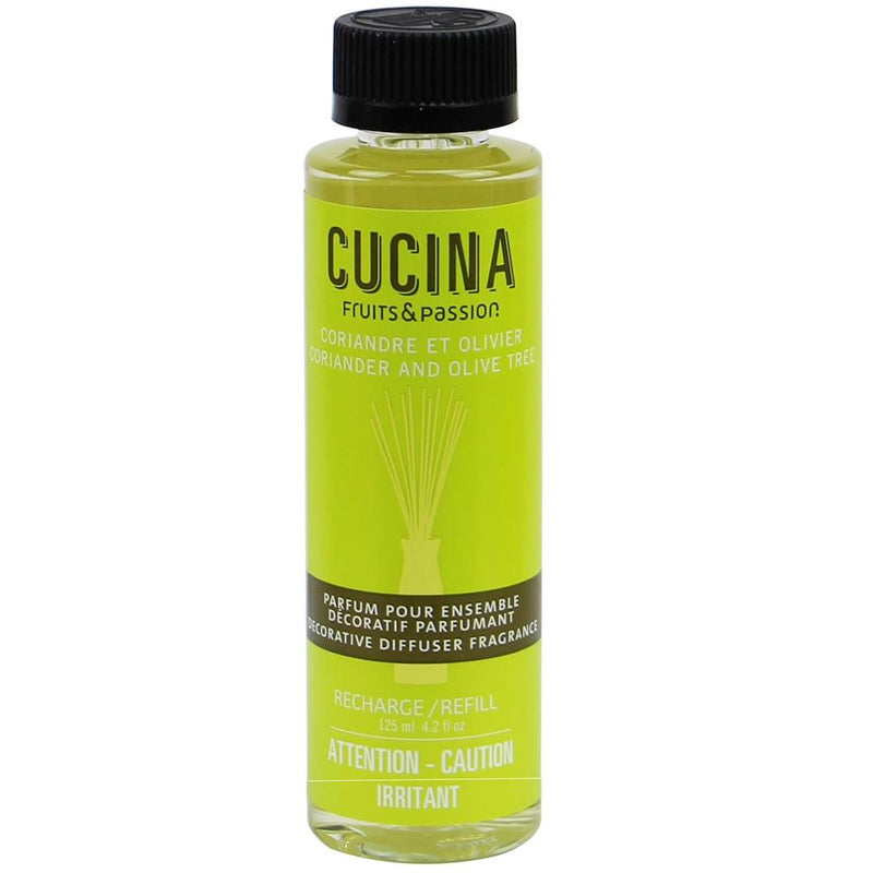 Fruits & Passion Cucina Decorative Diffuser Fragrance - Coriander and Olive Tree 