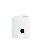 EVO USB World Travel Adapter (White) Side View 