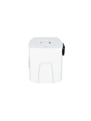 MUV USB World Travel Adapter (White) Side View 